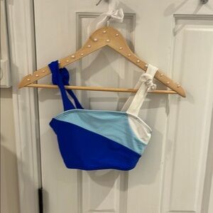 SHEIN Kids Swim Bikini - Blue and White